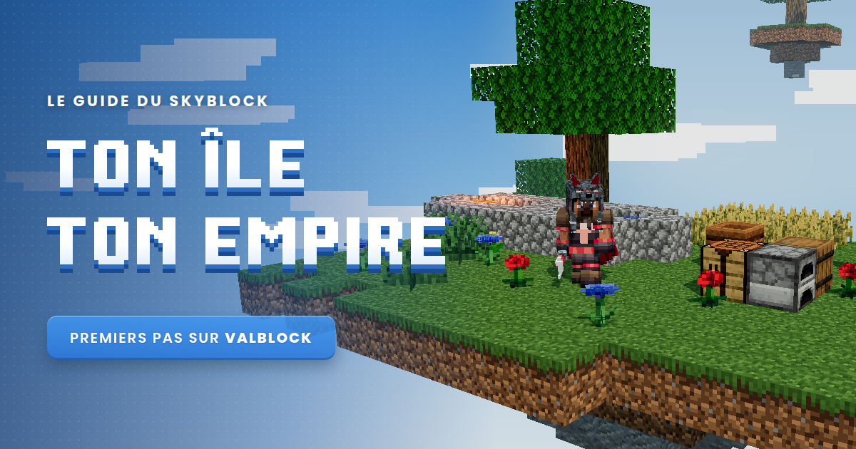 Serveur Minecraft Skyblock 1.21 : bien choisir et débuter